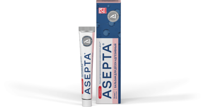 Бальзам адгезивный для десен ASEPTA